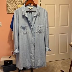 Umgee denim tunic